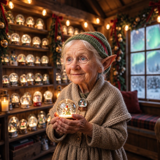 Corkle, Keeper of the Snow Globe Room