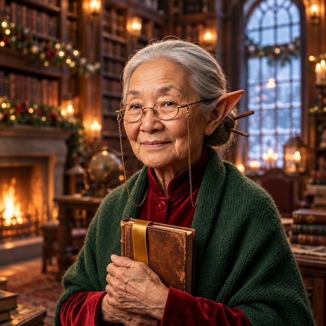 Bindlestitch, Head librarian and keeper of the Nice Deeds archives.