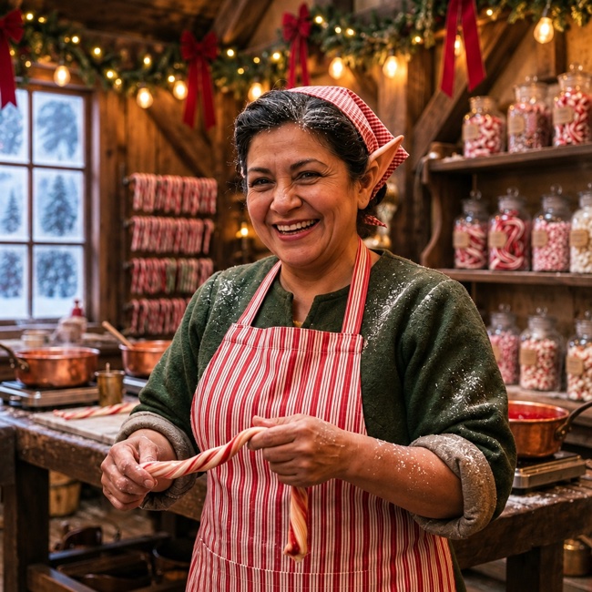 Marzipane, Master candy-maker of the Candy Kitchen.