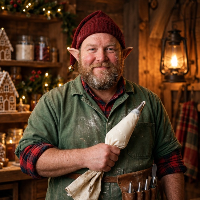 Snowdle, Icing mason of Gingerbread Lane.