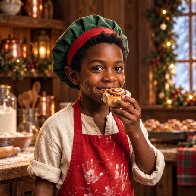 Sugarloop, Head baker under Mrs. Claus in her kitchen.