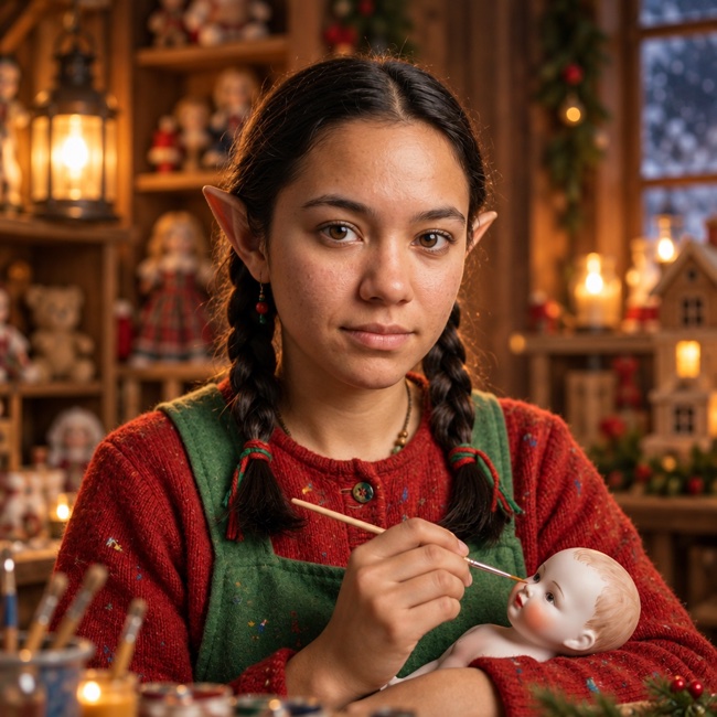 Twindle, Doll-maker of the doll workshop.