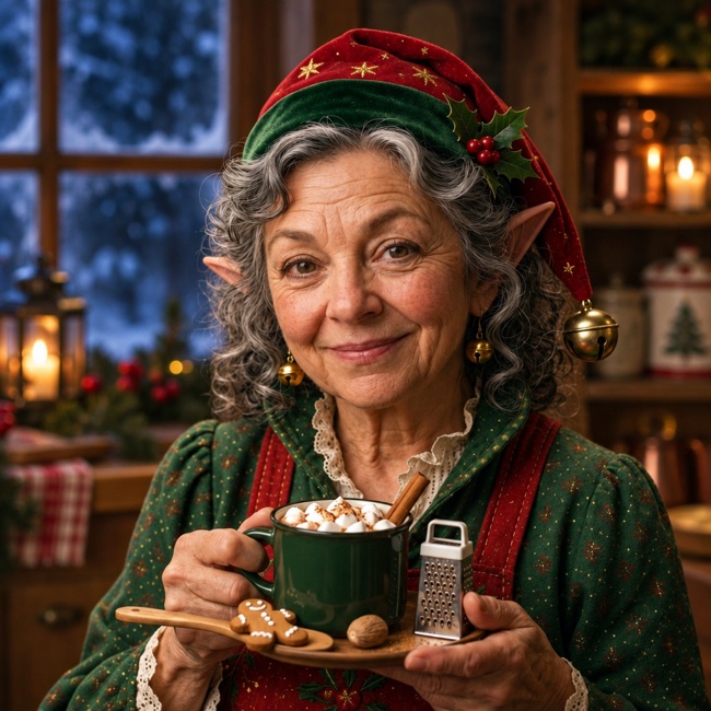 Nutmeg, Mrs. Claus's Kitchen Helper