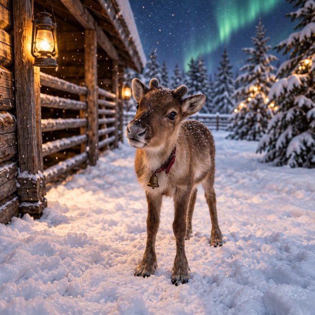 Tindra, The Littlest Reindeer