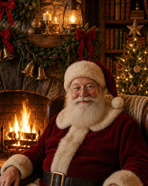 Official portrait of Santa Claus, set 1