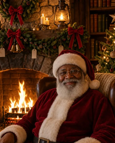 Official portrait of Santa Claus, set 2