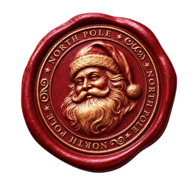 North Pole wax seal