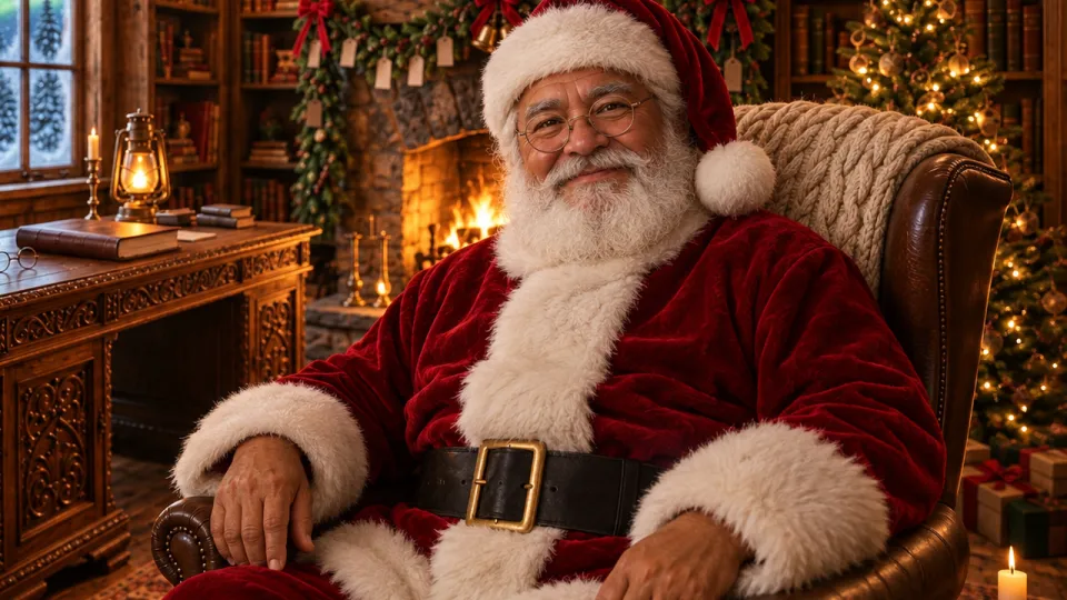 Official widescreen picture of Santa Claus, set 3