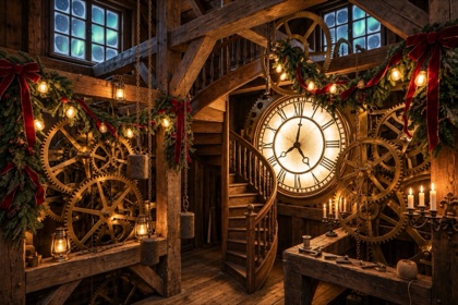 Inside the Great Clock Tower