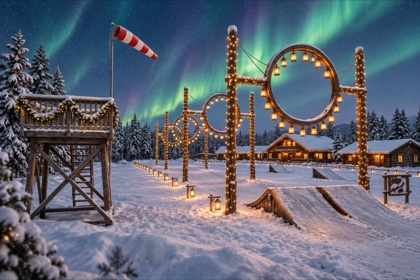The Reindeer Flight Training Yard