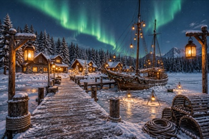 The Frozen Harbor
