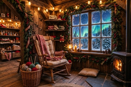 Mrs. Claus's Knitting Nook
