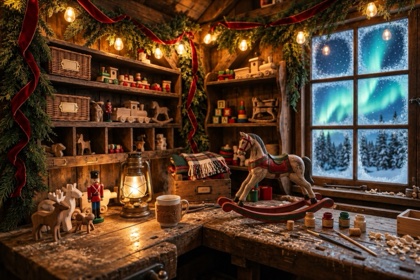 A Cozy Workbench Corner of the Great Workshop