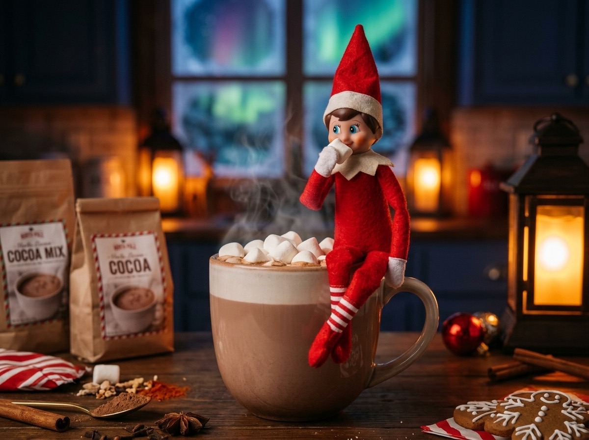 “Helping” in the cocoa kitchen